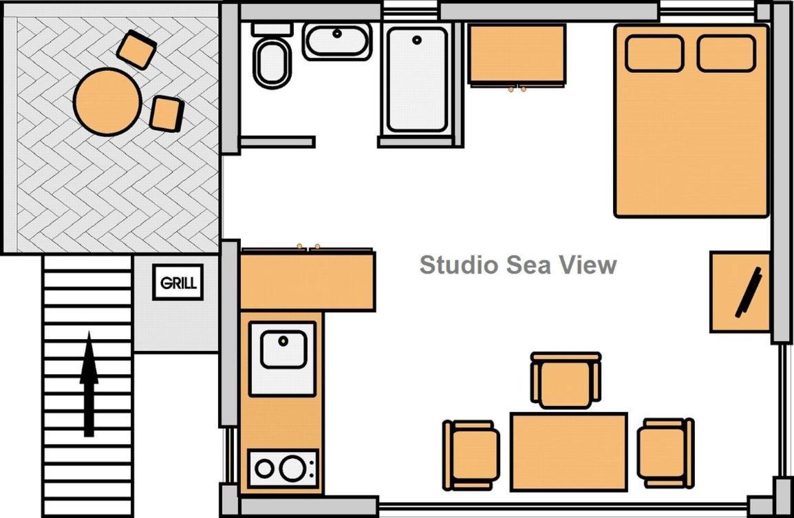 Apartma Sea View Borik *